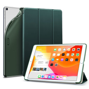 Protect your iPad 10.2" 2019 / 2020 with this supremely functional Green case with viewing stand feature. Also features smart sleep / wake functionality.