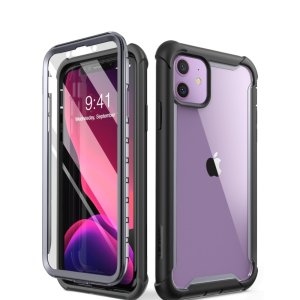 i-Blason Ares iPhone 11 Bumper Case And Screen Protector - Black