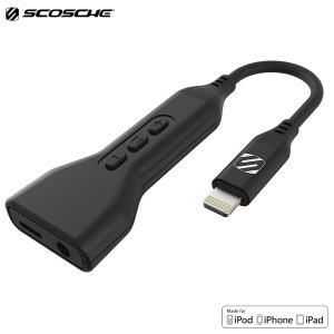 This audio adapter for use with iPhone 11 Pro Max allows you to take advantage of the Lightning port's rich stereo audio with older audio accessories you may already own. Perfect for use with earphones, headphones or speakers that use a 3.5mm connection.