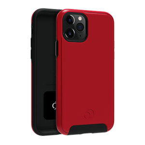 Equip your iPhone 11 Pro Max with premium protection with the new Cirrus 2 Case in Crimson from Nimbus9. With a luxury feel and ultimate protection, this case ensures you are ready for any occasion with added convenience of a strong built-in magnet.