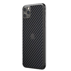 This ultra-thin full cover back protector in Carbon Fiber for the iPhone 11 Pro Max from RhinoShield offers toughness, a premium textured finish and an attractive look all in one package.