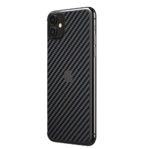 This ultra-thin full cover back protector in Carbon Fiber for the iPhone 11 from RhinoShield offers toughness, a premium textured finish and an attractive look all in one package.