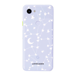 Give your Google Pixel 3A XL a cute new look with this stars & moons design phone case from LoveCases. Cute but protective, the ultra-thin case provides slim fitting and durable protection against life's little accidents.