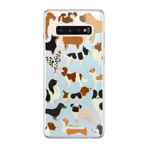 LoveCases Samsung Galaxy S10 Gel Case - Dogs