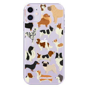 Offrez un style original à votre iPhone 11 avec la coque LoveCases Dogs / Chiens. Mince et parfaitement ajustée, elle assure une protection optimale à votre téléphone tout en lui ajoutant un style unique sur base transparente.