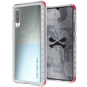 Custom moulded for the Samsung Galaxy A90 5G, the Ghostek tough case in Clear provides a slim fitting, stylish design and reinforced corner protection against shock damage, keeping your Samsung Galaxy A90 5G looking great at all times.