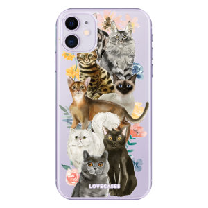 Give your iPhone 11 a cute new look with this Cats design phone case from LoveCases. Cute but protective, the ultra-thin case provides slim fitting and durable protection against life's little accidents