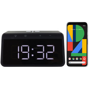 Réveil KSIX Alarm Clock Google Pixel 4 avec chargeur rapide sans fil