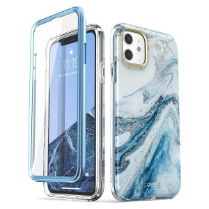 Alliant élégance, originalité et protection, la coque i-Blason Cosmo offre tout ce dont votre iPhone 11 a besoin. Dites adieu aux éraflures, aux chocs et aux chutes dévastatrices grâce à une conception à la pointe de la technologie en matière de protection contre les chutes. Cette coque ultra robuste en TPU est livrée avec une protection d'écran.