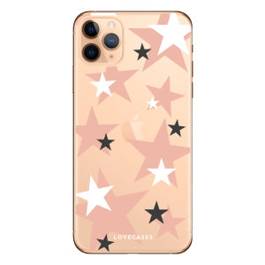 Give your iPhone 11 Pro Max a cute new look with this Pink Star design phone case from LoveCases. Cute but protective, the ultra-thin case provides slim fitting and durable protection against life's little accidents.