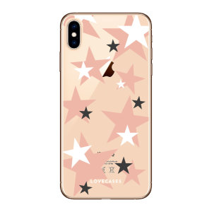 Give your iPhone XS Max a cute new look with this Pink Star design phone case from LoveCases. Cute but protective, the ultra-thin case provides slim fitting and durable protection against life's little accidents