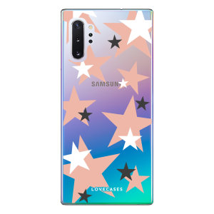 Give your Samsung Note 10 Plus a cute new look with this Pink Star design phone case from LoveCases. Cute but protective, the ultra-thin case provides slim fitting and durable protection against life's little accidents