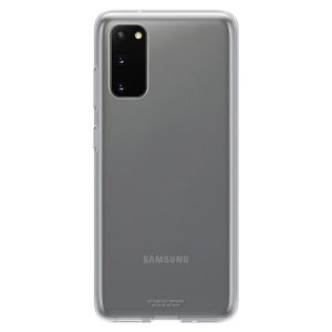 Official Samsung Galaxy S20 Clear Cover Case - Transparent