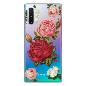 LoveCases Samsung Galaxy Note 10 Gel Case - Roses