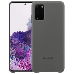 Offizielle Silicone Cover Samsung Galaxy S20 Plus Hülle - Grau