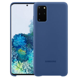 Offisielle Silicone Cover Samsung Galaxy S20 Plus Deksel - marinen