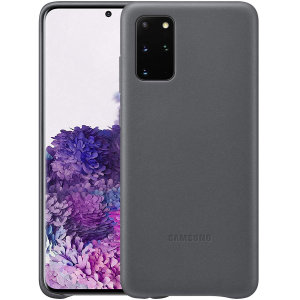 Leather Cover Samsung Galaxy S20 Plus Hülle - Grau