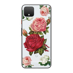 LoveCases Google Pixel 4 Gel Case - Roses