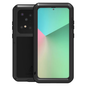 Protect your Samsung Galaxy S20 Ultra with one of the toughest and most protective cases on the market, ideal for helping to prevent possible damage from water and dust - this is the black Love Mei Powerful Protective Case.