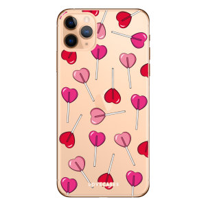 Give your iPhone 11 Pro a cute new look with this Valentines lollypop design phone case from LoveCases. Cute but protective, the ultra-thin case provides slim fitting and durable protection against life's little accidents.
