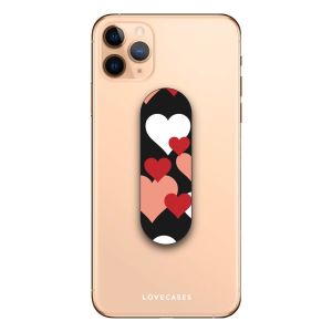 Lovecases Lovehearts Phone Grip & Stand - Black