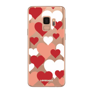 Give your Samsung S9 a cute new look with this Bold Heart design phone case from LoveCases. Cute but protective, the ultra-thin case provides slim fitting and durable protection against life's little accidents