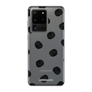 Give your Samsung Galaxy S20 Ultra 5G a cute new look with this Polka design phone case from LoveCases. Cute but protective, the ultra-thin case provides slim fitting and durable protection against life's little accidents