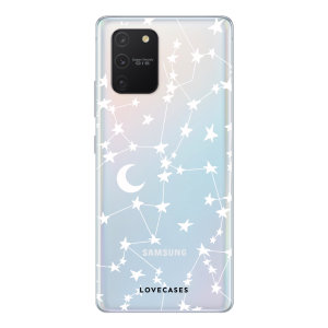 Give your Samsung Galaxy S10 Lite a cute new look with this Starry design phone case from LoveCases. Cute but protective, the ultra-thin case provides slim fitting and durable protection against life's little accidents
