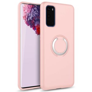 Die Zizo drehen Fall in Rosenquarz bringt Stil und Funktion zusammen in einem schlanken Design, während volle Schutz Ihres Samsung Galaxy S20 von den versehentlichen Tropfen. Der Ring an der Rückseite dient gleichzeitig als Ständer Ihre Lieblingsserie bequem zu beobachten.