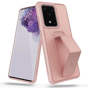Equip your Samsung Galaxy S20 Ultra with maximum protection and superb functionality with the stylish grip series case in Coral Pink from Zizo. Coming complete with a kickback stand for multi-functional use to add convenience to your lifestyle. 