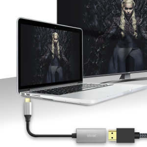 USB-C zu HDMI MacBook Adapter 4K 60Hz - Silber