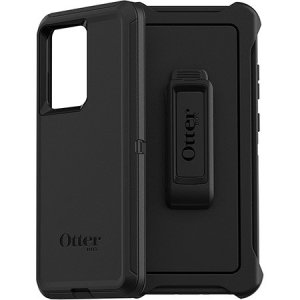 Protect your Samsung Galaxy S20 Ultra with the toughest and most protective case on the market - the OtterBox Defender Series Screenless Edition in black. 