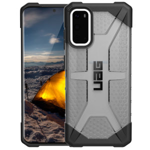The Urban Armour Gear Plasma for the Samsung Galaxy S20 features a protective TPU case in Ash with a brushed metal UAG logo insert for an amazing design and excellent protection from scrapes, bumps and scratches.