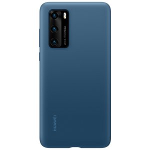 Official Huawei P40 Silicone Protective Case - Ink Blue