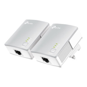 TP-Link Nano AV600 Powerline WiFi Range Extender UK Plug - White