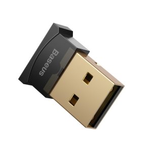 The Baseus USB Wireless Bluetooth Adapter 4.0 provides instant connectivity for transferring and synchronizing data. Connect all your wireless equipment such as keyboards, mouses and more with this wireless adapter. Perfect for working from home.
