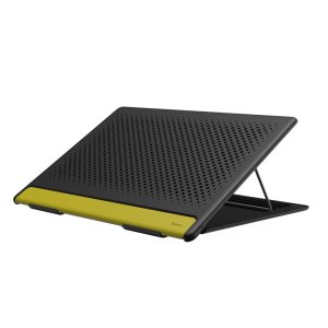 The Baseus Mesh Portable Laptop Stand will improve both your posture and your productivity. With an adjustable viewing elevation, anti-slip pads and a sleek, modern design which emphasises proper air flow, this is the perfect companion for your laptop.
