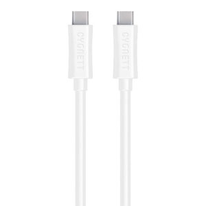 Make sure your USB Type C devices are always fully charged and synced with the Cygnett Source LightSpeed USB-C to USB-C Cable in white. This USB-C compatible cable is ready for your transfer / charging needs with all the latest devices.