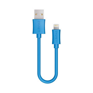 Cygnett Source 10cm Lightning to USB Cable - Blue