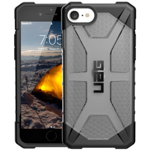 The Urban Armour Gear Plasma for the iPhone SE 2020 features a protective TPU case in Ash Grey with a brushed metal UAG logo insert for an amazing design and excellent protection from scrapes, bumps and scratches.