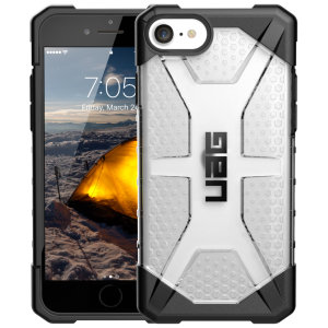The Urban Armour Gear Plasma for the iPhone SE 2020 features a protective TPU case in Ice Grey with a brushed metal UAG logo insert for an amazing design and excellent protection from scrapes, bumps and scratches.