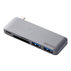 Unique tube-shaped USB-C 4K hub that extends your cable to support USB-C. Turns a single USB-C into 5 ports, especially designed for Mac, PC, Android and other USB-C Devices. Plugs in securely and seamlessly.