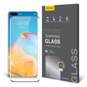This ultra-thin tempered glass screen protector for the Huawei P40 Pro from Olixar offers toughness, high visibility and sensitivity all in one package.