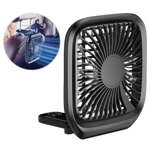 The Baseus Backseat Car Fan is a great way to keep your passengers cool and happy especially your kids! Simply mount on your headrest and experience instant cooling. It can also be placed on desks to be used as a fan during hot working hours.