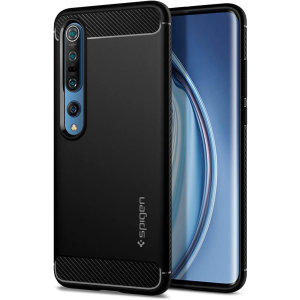 The Rugged Armor comes with a stylish look, black matte finish & a carbon fibre-style accessory. The air-cushion technology in every corner provides greater impact resistance & slightly raised bezels to provide better screen protection.