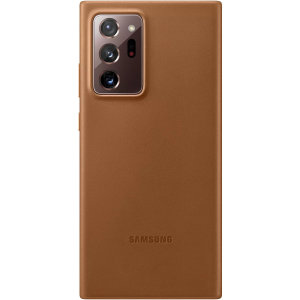 Official Samsung Galaxy Note 20 Ultra Leather Cover Case - Brown