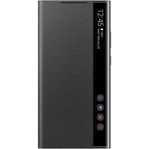 Official Samsung Note 20 Ultra Clear View Cover Case - Mystic Black