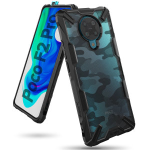 Ringke Fusion X Design Xiaomi Redmi K30 Pro Case - Camo Black