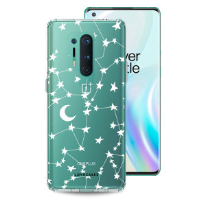 Take your OnePlus 8 Pro to the next level with this starry design print phone case in white from LoveCases. Cute but protective, the ultra-thin case provides slim fitting and durable protection against life's little accidents.