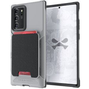 The Exec 4 premium wallet case in Grey provides your Samsung Galaxy Note 20 Ultra with fantastic protection. Also featuring storage slots for your credit cards, ID and cash. Compatible with 4G and 5G variants.